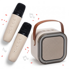 Cheqo® Karaoke Set - Draadloos - Microfoon - Bluetooth - voor Kinderen - Hero
