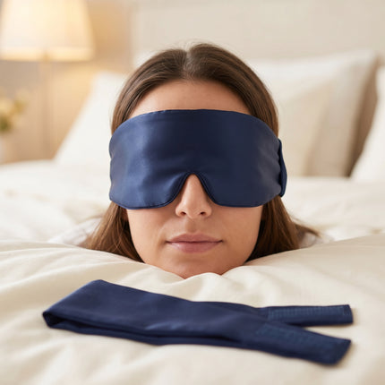 Cheqo Zijden Slaapmasker - Hero