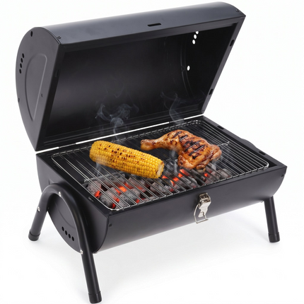 Cheqo® Houtskoolbarbecue Tafelmodel - Hero