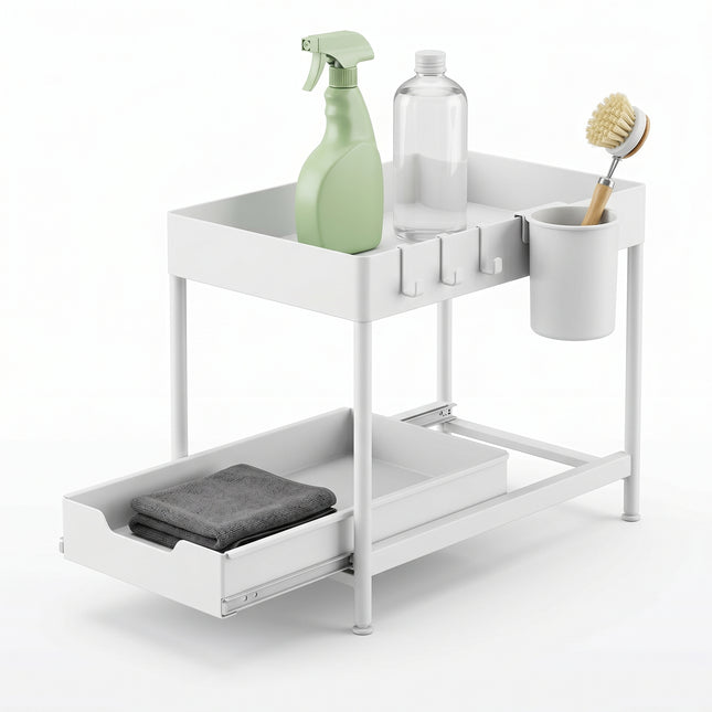 Cheqo® Opbergrek Wit - Hero