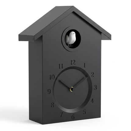 infographic-1: Cuckoo wall clock black 1