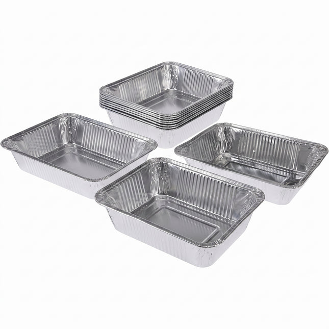 Cheqo® Aluminium Bereidingsbakjes Set van 5 - Hero