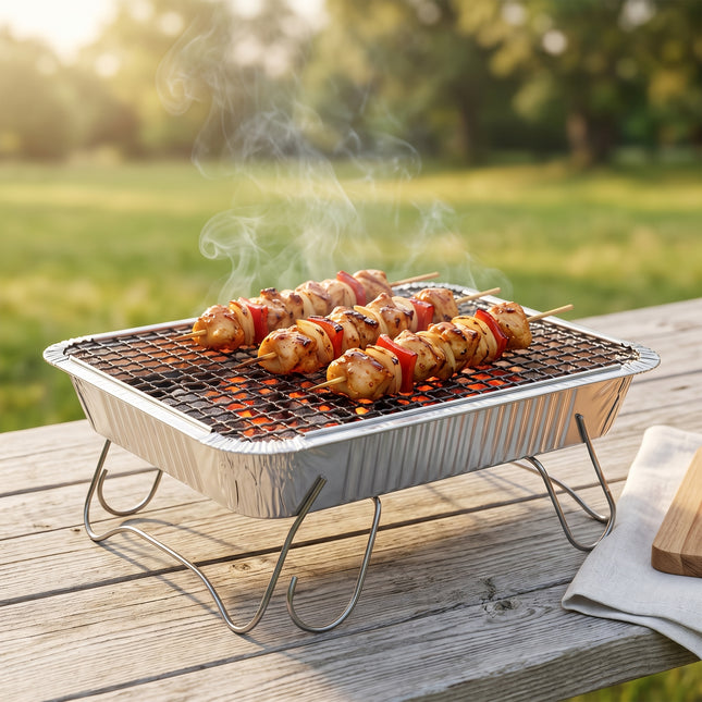 Cheqo® Wegwerpbarbecue - Hero