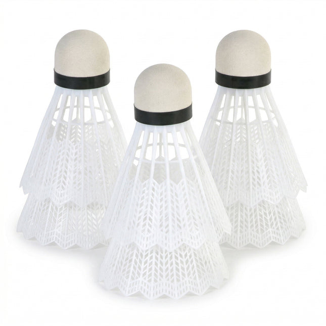 Cheqo® Badminton Shuttles in Koker Set van 3 - Hero