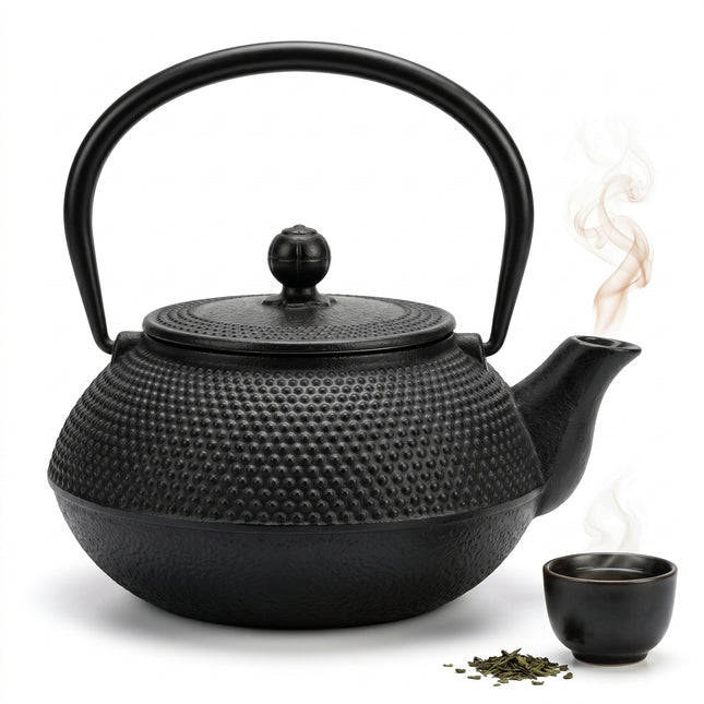 Cheqo® Gietijzeren Theepot Tetsubin - Hero