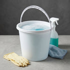 Cheqo® Emmer met Handvat 12L Wit - Hero