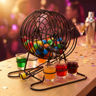 Cheqo® Bingo Drankspel met Shotglaasjes - Hero