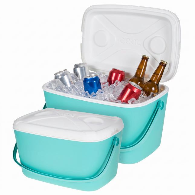 Cheqo® Koelbox Set Groen 30 + 15 liter - Hero