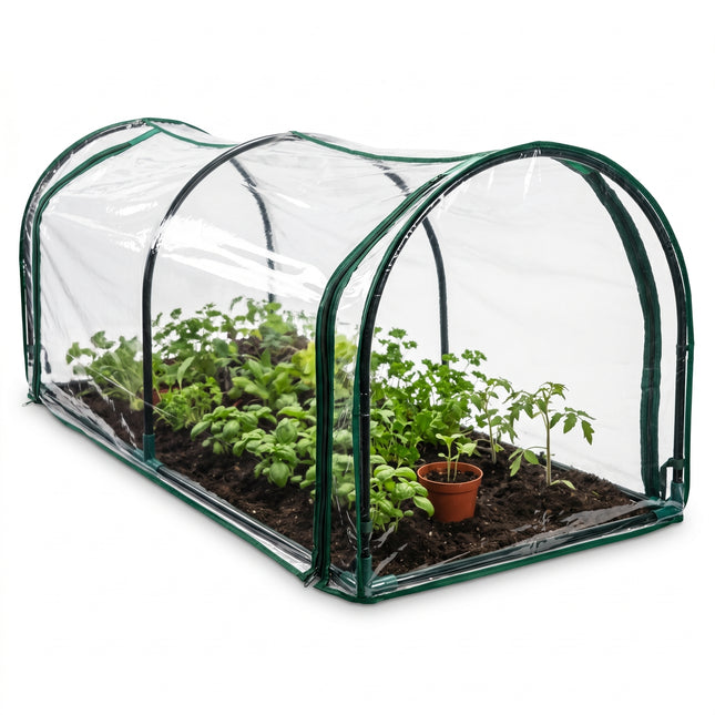 infographic-1: Greenhouse tunnel 130x60x50cm