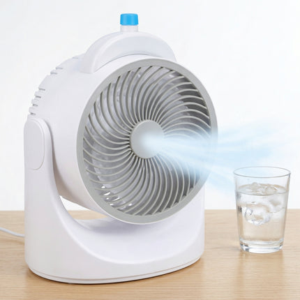 Cheqo® Tafelventilator met Koelelement - Hero
