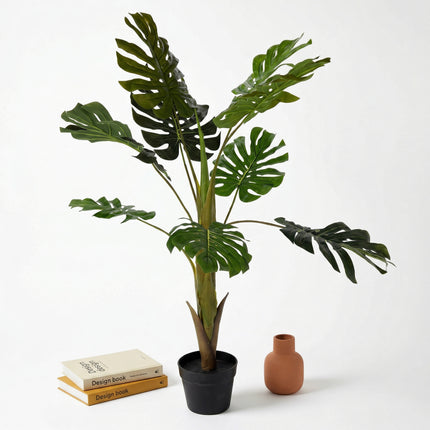 Cheqo® Kunstplant Monstera 110cm - Hero