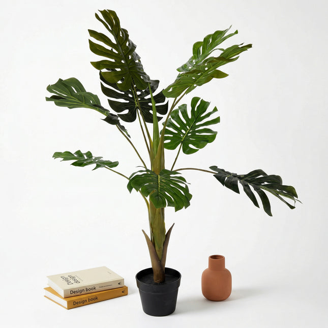 Cheqo® Kunstplant Monstera 110cm - Hero