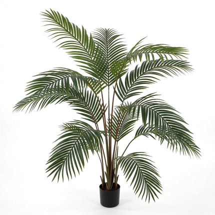 Cheqo® Kunstpalm - Kunstplant Palmboom - Kunstplanten voor Binnen - Grote Kunstplant - Hero