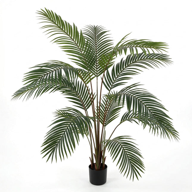 Cheqo® Kunstpalm - Kunstplant Palmboom - Kunstplanten voor Binnen - Grote Kunstplant - Hero