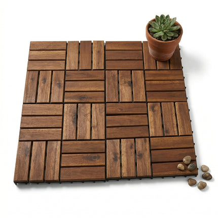 Cheqo® Terrastegels Set van 4 - Hero
