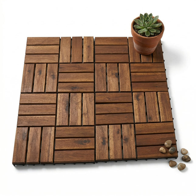 Cheqo® Terrastegels Set van 4 - Hero