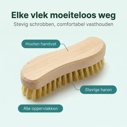 infographic-2: Basic houten borstel 20 cm