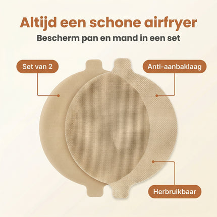 Cheqo® Bakfolie Airfryer Set - Benefit Map