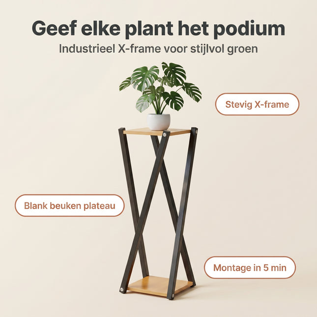 Cheqo Plantenstandaard 77 cm - Benefit Map