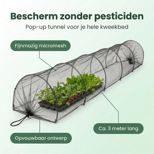 Cheqo® Kweektunnel met Insectennet - Benefit Map