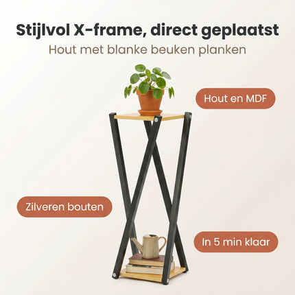 Cheqo Plantenstandaard 55 cm - Benefit Map
