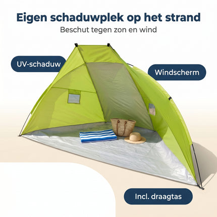 Cheqo Strandtent - Beach Shelter - Benefit Map