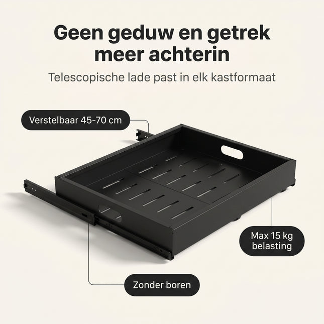 Cheqo® Schuiflade Keukenkast - Benefit Map