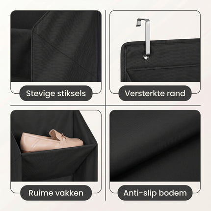 Cheqo® Schoenenzak Hangend - Detail Split