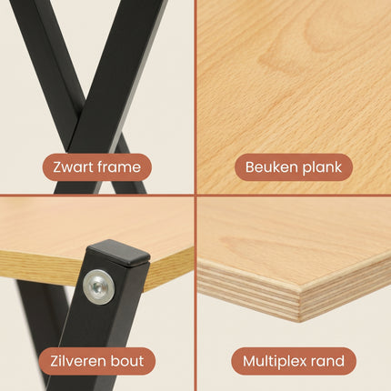 Cheqo Plantenstandaard 55 cm - Detail Split