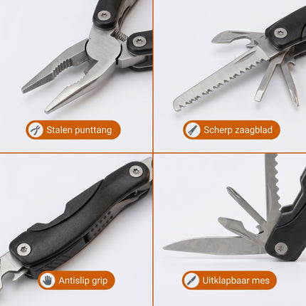 Cheqo Multitool 11-in-1 - Detail Split