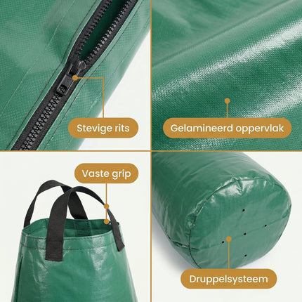 Cheqo® Boombewateringszak Set van 2 - Detail Split
