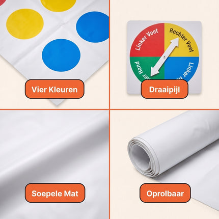 Cheqo® Balansspel - Detail Split