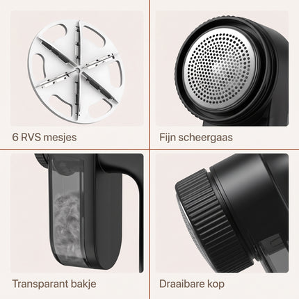 infographic-3: Usb rechargeable lint remover