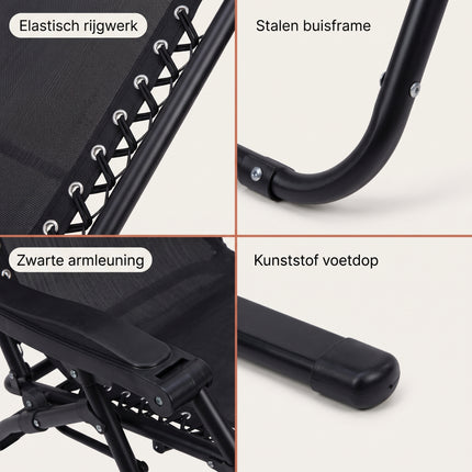 infographic-3: Verstelbare tuinstoel 2 stuks