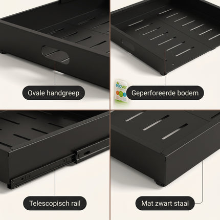 Cheqo® Schuiflade Keukenkast - Detail Split
