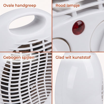 infographic-3: Fan heater 2000w white 1