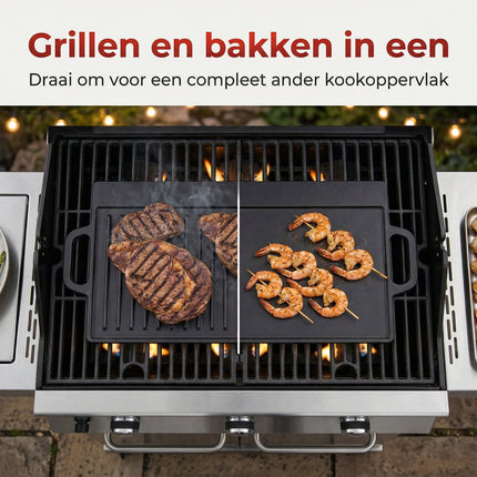 Cheqo BBQ Grillplaat - Lifestyle