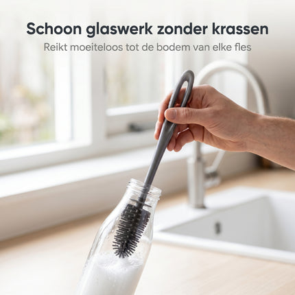 Cheqo Siliconen Afwasborstel Set van 3 - Lifestyle