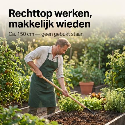Cheqo® Schoffel 3 Tands Cultivator - Lifestyle
