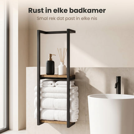Cheqo® Handdoekrek Badkamer - Lifestyle