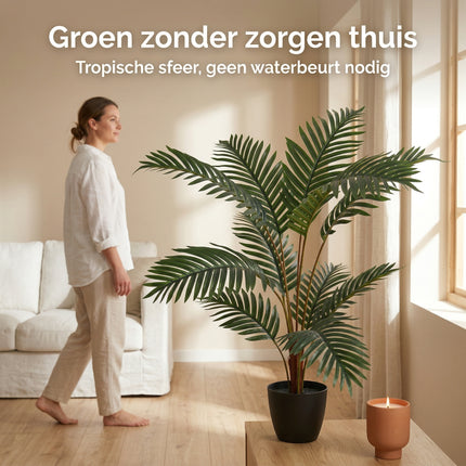 Cheqo® Kunstplant Palm - Lifestyle