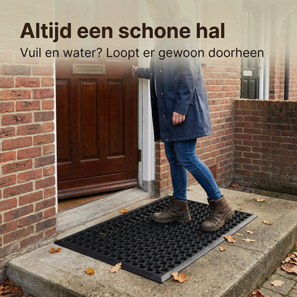 Cheqo® Rubberen Deurmat Buiten - Lifestyle