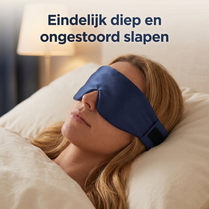 Cheqo Zijden Slaapmasker - Lifestyle