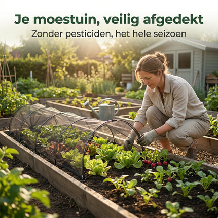 Cheqo® Kweektunnel met Insectennet - Lifestyle