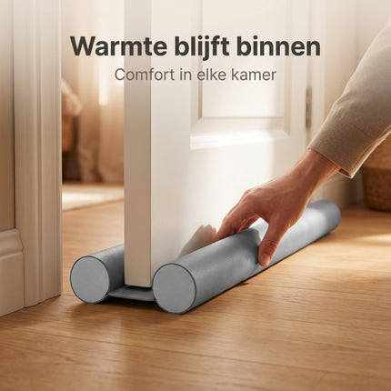 Cheqo Tochtstrip Onderdeurafdichting Grijs - Lifestyle