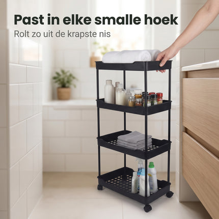 Cheqo Opbergtrolley 4-Laags - Lifestyle