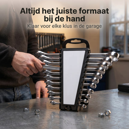 Fx Tools Steekringsleutelset 6-22 Mm 12-Delig Staal - Lifestyle
