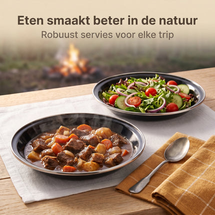 Cheqo Campingborden Set van 2 - Lifestyle
