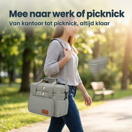 Cheqo Koeltas Lunchtas Dubbel Compartiment - Lifestyle