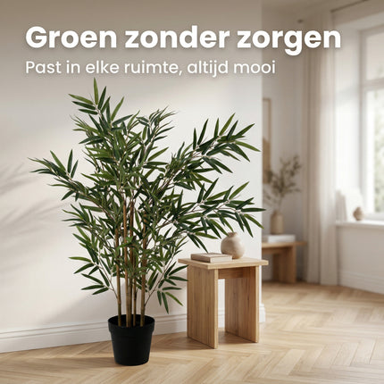 Cheqo® Kunstplant Bamboe voor Binnen - Lifestyle